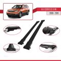 Kia Borrego (HM) 2008-2019 Arası ile Uyumlu FLY Model Ara Atkı Tavan Barı Siyah 2 Adet