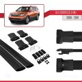 Kia Borrego (HM) 2008-2019 Arası ile Uyumlu FLY Model Ara Atkı Tavan Barı Siyah 2 Adet