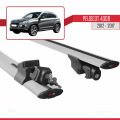 Peugeot 4008 2012-2017 Arası ile Uyumlu HOOK Model Ara Atkı Tavan Barı Gri 2 Adet