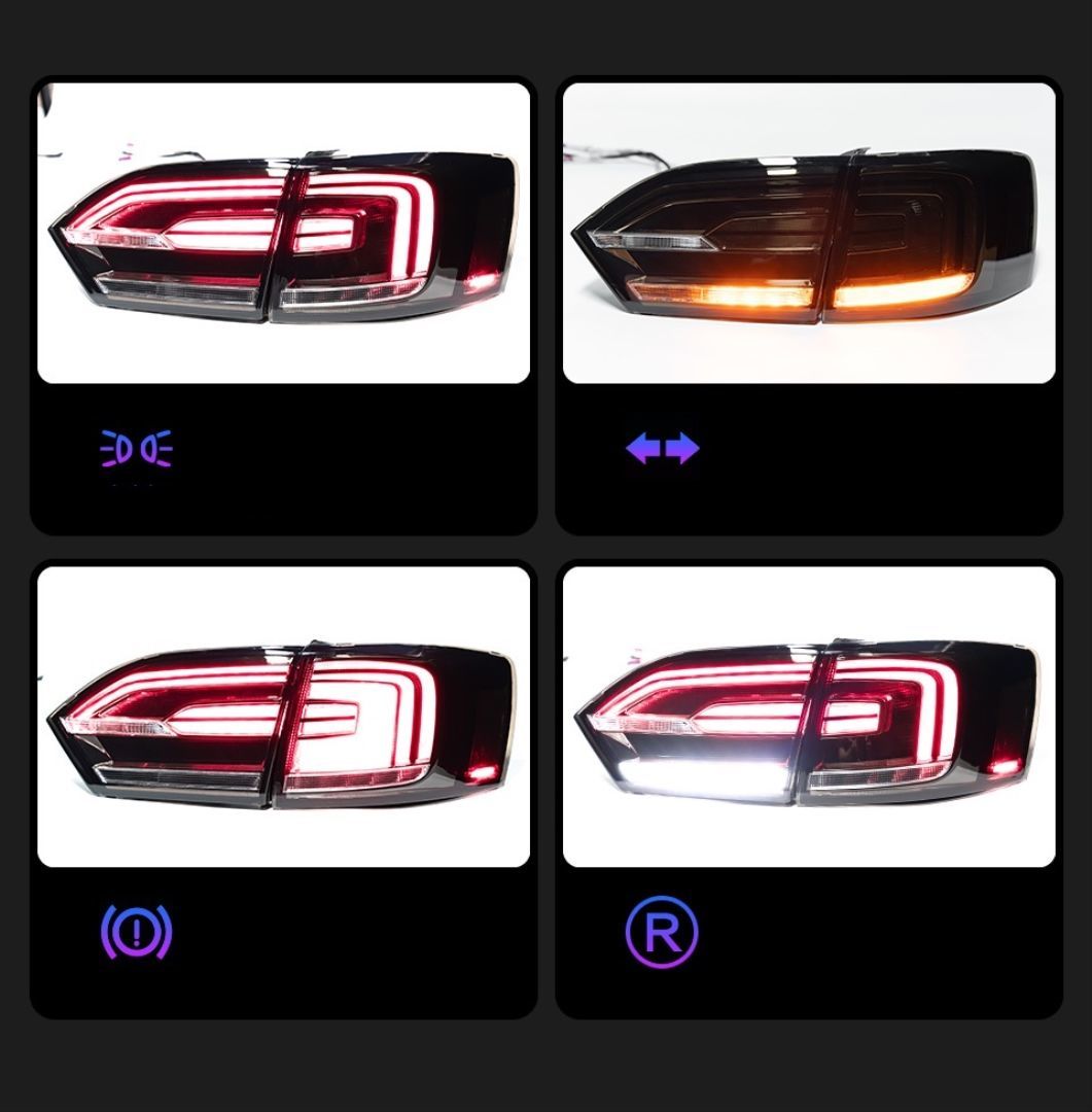 Volkswagen Jetta ( 2012 - 2015 ) Arası Uyumlu Led Stop  / Smoke