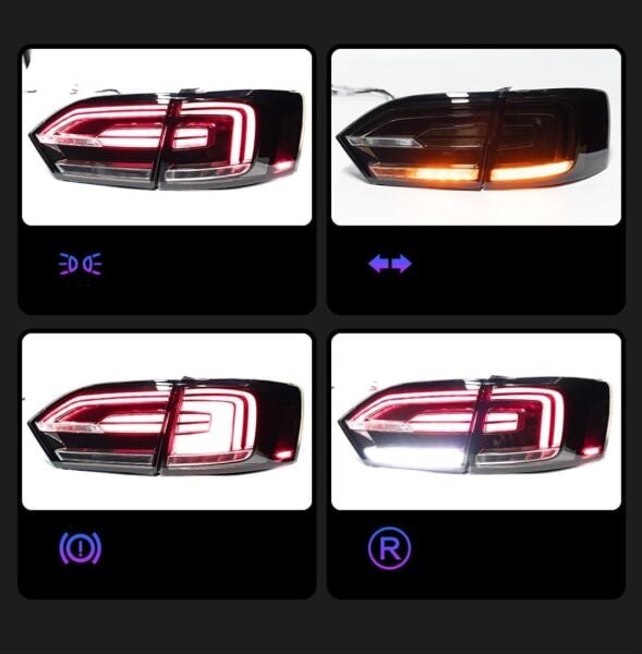 Volkswagen Jetta ( 2012 - 2015 ) Arası Uyumlu Led Stop  / Smoke