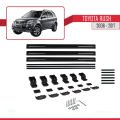 Toyota Rush 2006-2017 Arası ile Uyumlu BASIC Model Ara Atkı Tavan Barı Siyah 3 Adet