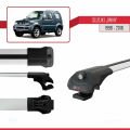 Suzuki Jimny 3 1998-2018 Arası ile Uyumlu ACE-1 Ara Atkı Tavan Barı Gri 2 Adet