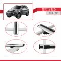 Toyota Rush 2006-2017 Arası ile Uyumlu BASIC Model Ara Atkı Tavan Barı Gri 3 Adet
