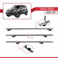 Toyota Rush 2006-2017 Arası ile Uyumlu BASIC Model Ara Atkı Tavan Barı Gri 3 Adet