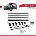 Toyota Rush 2006-2017 Arası ile Uyumlu BASIC Model Ara Atkı Tavan Barı Gri 3 Adet