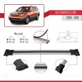 Kia Borrego (HM) 2008-2019 Arası ile Uyumlu FLY Model Ara Atkı Tavan Barı Gri 2 Adet