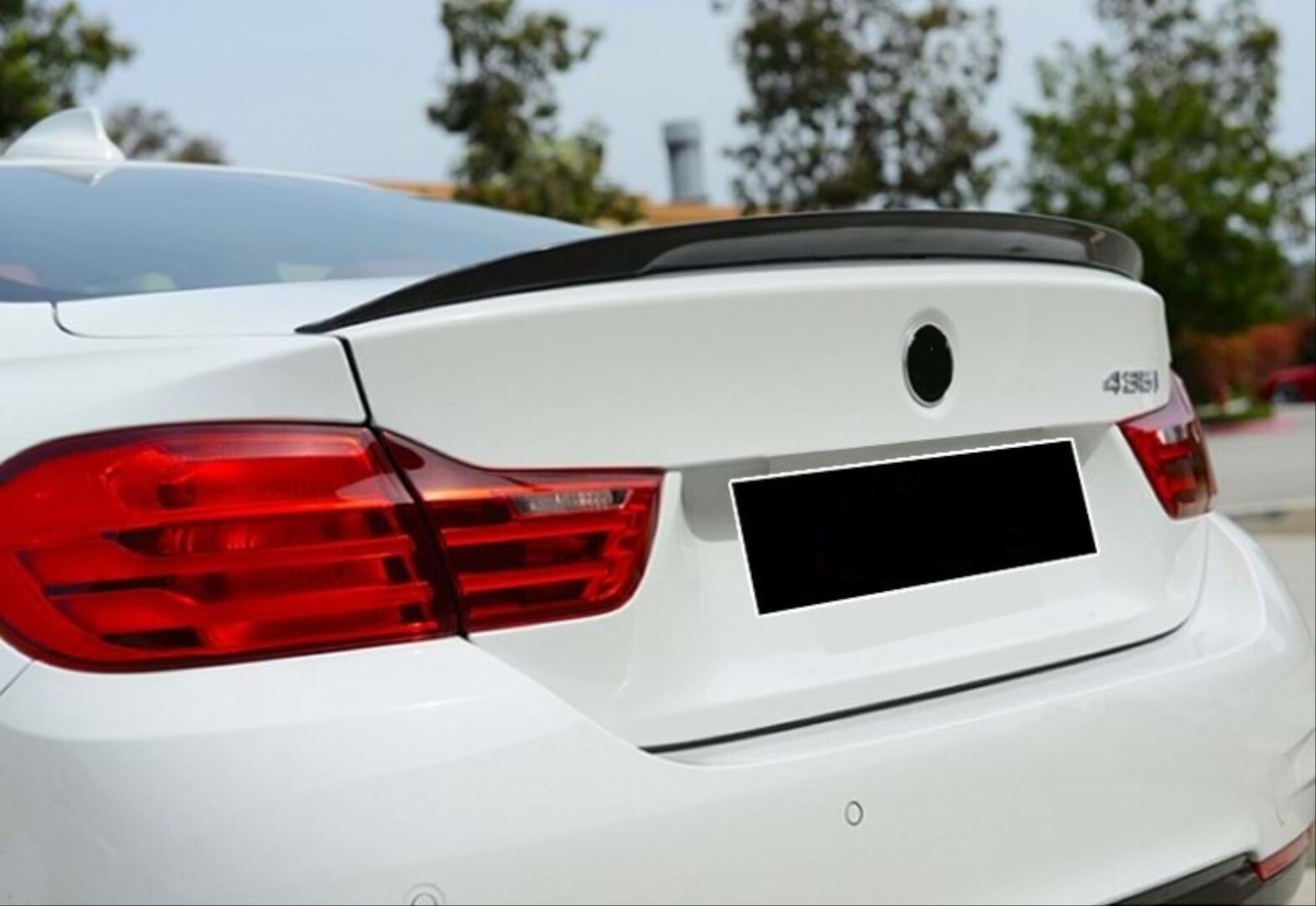 BMW 4 Serisi F32 2013-2019 Piano Black Parlak Siyah MP Spoiler