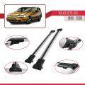 Volvo XC70 1998-2000 Arası ile Uyumlu FLY Model Ara Atkı Tavan Barı Gri 2 Adet
