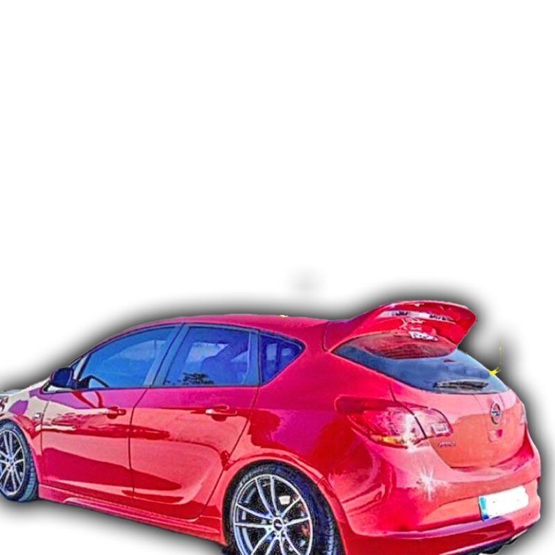 Opel Astra J HB Uyumlu Yedek Parça Çift Kat Spoiler Boyalı