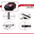 Fiat Fullback 2016-2020 Arası ile Uyumlu BASIC Model Ara Atkı Tavan Barı Gri 2 Adet