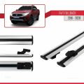 Fiat Fullback 2016-2020 Arası ile Uyumlu BASIC Model Ara Atkı Tavan Barı Gri 2 Adet