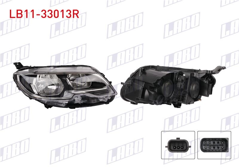 Peugeot 301 2017- Sağ Far LBO-LB11-33013R