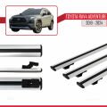 Toyota RAV4 Adventure 2019-2024 Arası ile Uyumlu BASIC Model Ara Atkı Tavan Barı Gri 3 Adet
