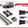 Volvo XC70 (P2) 2000-2007 Arası ile Uyumlu FLY Model Ara Atkı Tavan Barı Gri 2 Adet