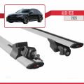 Audi RS6 2025 ve Sonrası ile Uyumlu HOOK Model Ara Atkı Tavan Barı Gri 2 Adet