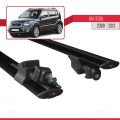 Kia Soul (AM) 2009-2013 Arası ile Uyumlu HOOK Model Ara Atkı Tavan Barı Siyah 2 Adet