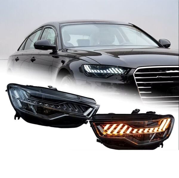 Audi A6 4G 2012-2015 Uyumlu Yedek Parça RS6 Dizayn Far