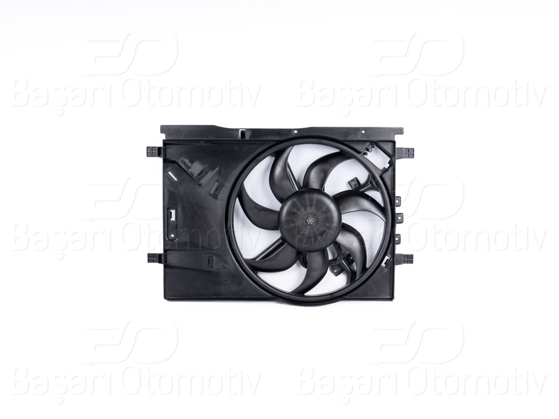 Opel Corsa D 1.2 1.4 XEP 2007 ve Sonrası Fan Motoru Davlumbazlı Set (390 mm 2 Fiş 7 Kanat)