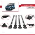 Citroen Berlingo 2 (B9) 2008-2018 Arası ile Uyumlu FLY Model Ara Atkı Tavan Barı Gri 4 Adet