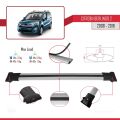 Citroen Berlingo 2 (B9) 2008-2018 Arası ile Uyumlu FLY Model Ara Atkı Tavan Barı Gri 4 Adet
