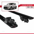 Kia Soul 3 (SK3) 2020 ve Sonrası ile Uyumlu HOOK Model Ara Atkı Tavan Barı Siyah 2 Adet