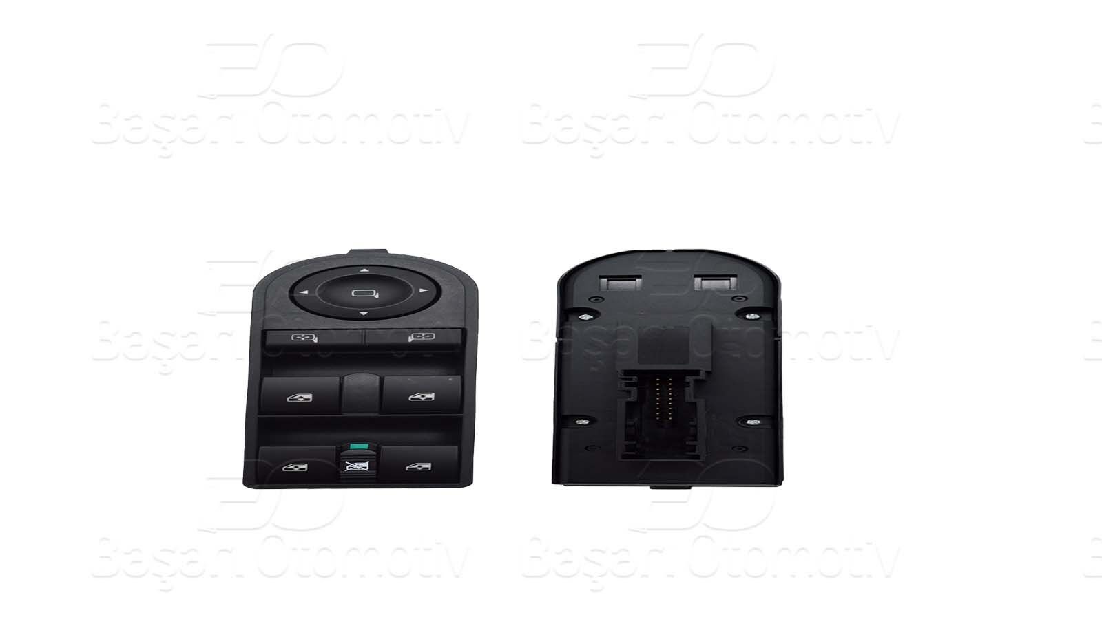 Opel Astra H Zafira B 2004 ve Sonrası Sol 4'lü Cam Açma Düğmesi