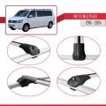 Volkswagen T6 Multivan 2015-2024 Arası ile Uyumlu ACE-1 Ara Atkı Tavan Barı Gri 2 Adet