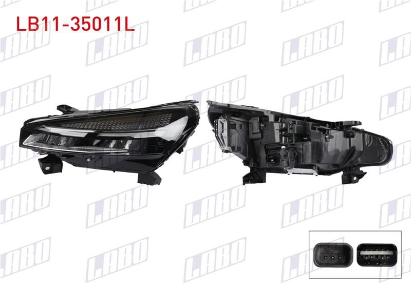 Renault Clio V Faz 2 2024- Sol Ledli Far