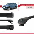 Vauxhall Frontera Sport 1992-1998 Arası ile Uyumlu ACE-1 Ara Atkı Tavan Barı Siyah 3 Adet