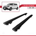 Kia Soul 2 (PS) 2014-2019 Arası ile Uyumlu HOOK Model Ara Atkı Tavan Barı Siyah 2 Adet