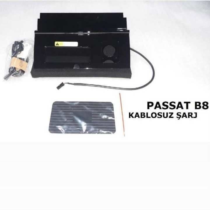 Volkswagen  Passat 2015+ Uyumlu B8 Kablosuz Sarj Standı