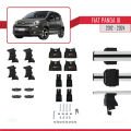 Fiat Panda 3 (319) 2012-2024 Arası ile Uyumlu ACE-4 Ara Atkı Tavan Barı Gri 2 Adet