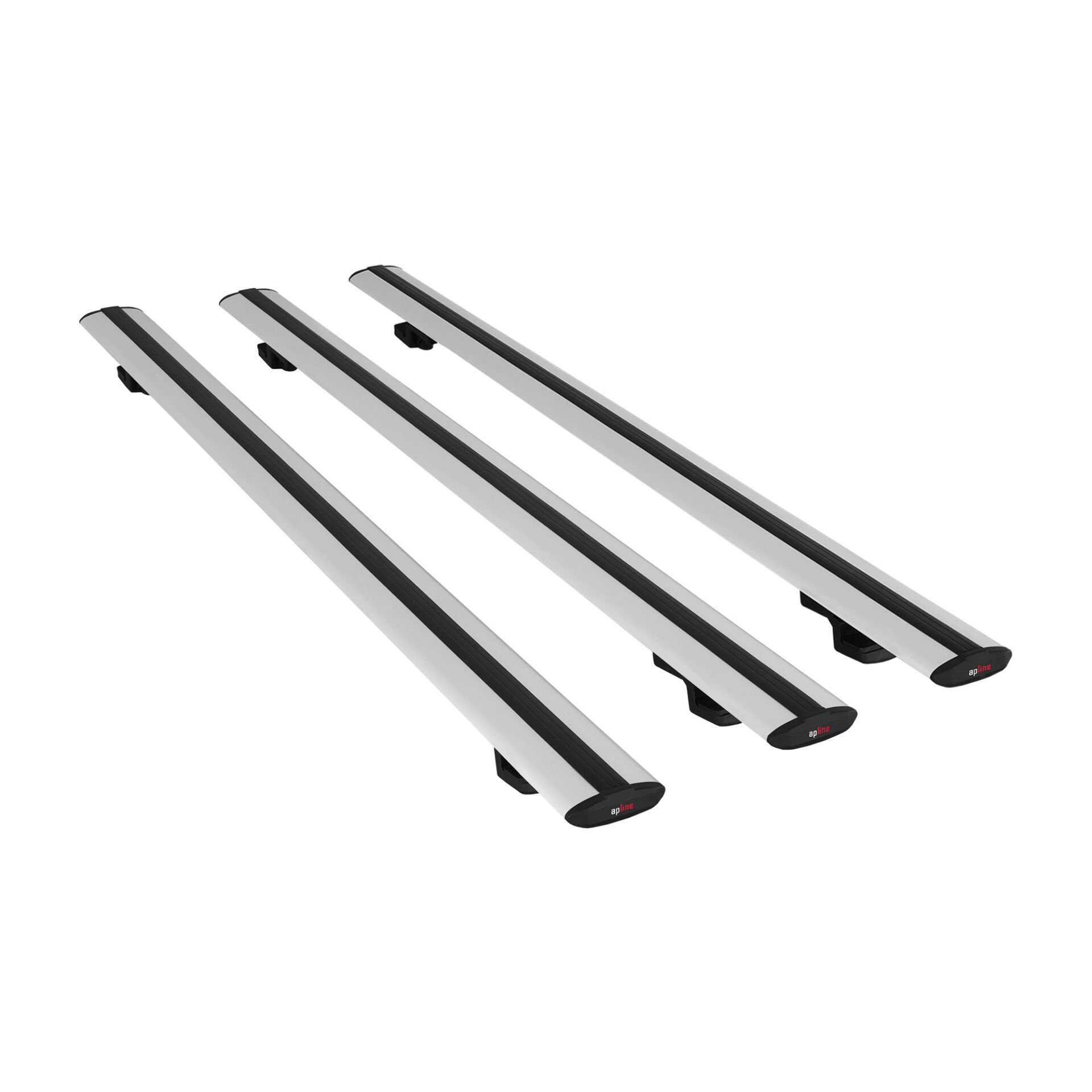 Toyota Land Cruiser 1998-2007 Arası ile Uyumlu BASIC Model Ara Atkı Tavan Barı Gri 3 Adet