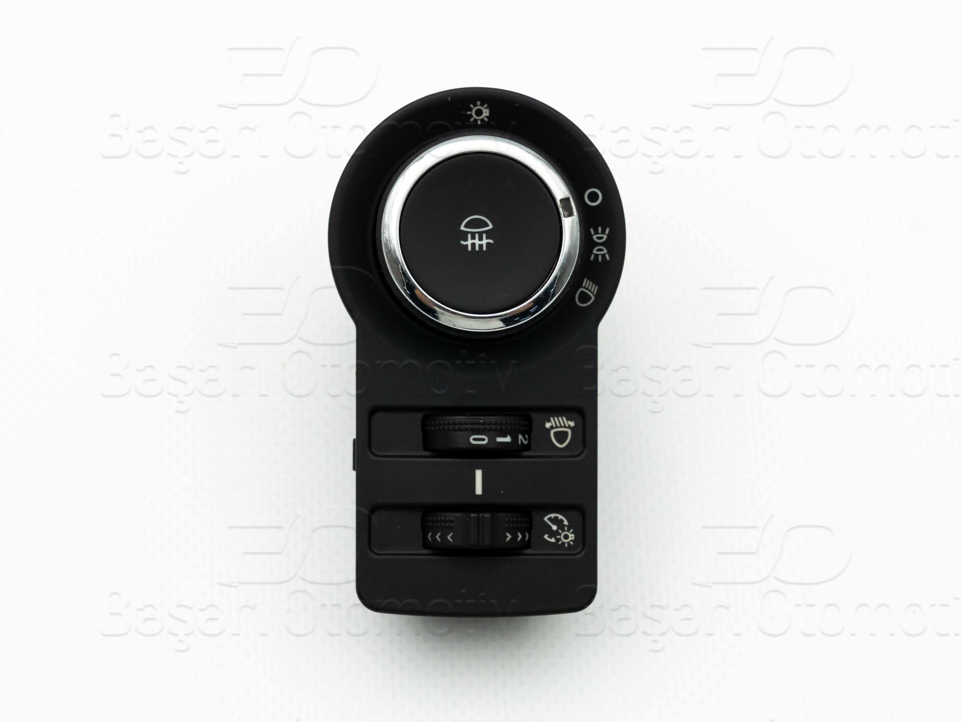 Chevrolet Cruze (J300) 2009-2014 Uyumlu Far Anahtarı Krom 12 Pin Ön Sisli