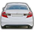 Honda Civic Fb7 Uyumlu Yedek Parça 2012 - 2015 Işıksız Spoiler (Plastik)