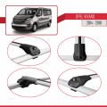 Opel Vivaro B 2014-2019 Arası ile Uyumlu ACE-1 Ara Atkı Tavan Barı Gri 2 Adet
