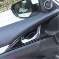 Honda Civic Uyumlu Yedek Parça Fc5 2016-2021  İç Kapı Kolu Çerçevesi Karbon Kalın