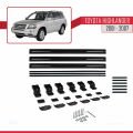 Toyota Highlander 2001-2007 Arası ile Uyumlu BASIC Model Ara Atkı Tavan Barı Siyah 3 Adet