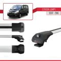 Citroen Jumpy 2 (G9) 2007-2016 Arası ile Uyumlu ACE-1 Ara Atkı Tavan Barı Gri 2 Adet