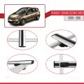 Renault Grand Scenic 3 2009-2016 Arası ile Uyumlu BASIC Model Ara Atkı Tavan Barı Gri 3 Adet