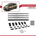 Renault Grand Scenic 3 2009-2016 Arası ile Uyumlu BASIC Model Ara Atkı Tavan Barı Gri 3 Adet
