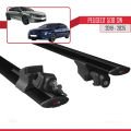 Peugeot 508 SW 2019-2025 Arası ile Uyumlu HOOK Model Ara Atkı Tavan Barı Siyah 2 Adet