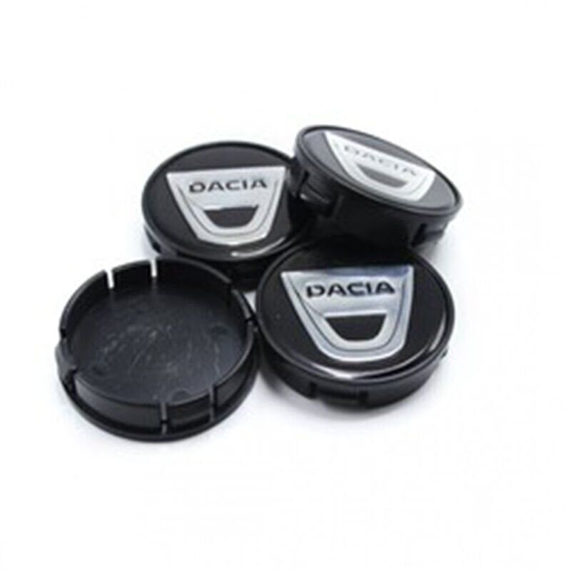 Dacia Uyumlu Yedek Parça Siyah Jant Göbeği
