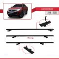 Fiat Fullback 2016-2020 Arası ile Uyumlu BASIC Model Ara Atkı Tavan Barı Siyah 2 Adet