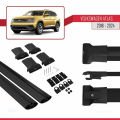 Volkswagen Atlas (CA1) 2018 ve Sonrası ile Uyumlu FLY Model Ara Atkı Tavan Barı Siyah 2 Adet