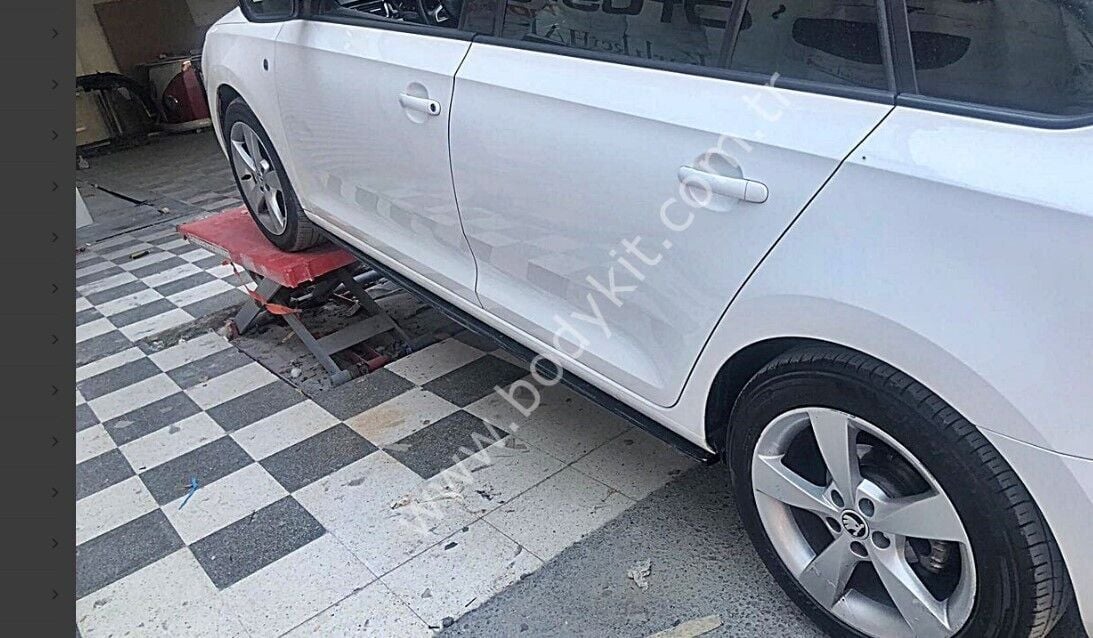 Skoda Rapid Uyumlu Yedek Parça Marşpiyel Lip - Plastik