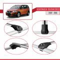 Volkswagen Touran Cross Pre-Facelift 2007-2010 Arası ile Uyumlu ACE-1 Ara Atkı Tavan Barı Gri 2 Adet