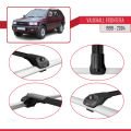 Vauxhall Frontera 2 1999-2004 Arası ile Uyumlu ACE-1 Ara Atkı Tavan Barı Siyah 3 Adet