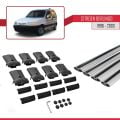 Citroen Berlingo (M49) 1996-2003 Arası ile Uyumlu FLY Model Ara Atkı Tavan Barı Gri 4 Adet